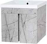 Misty Тумба с раковиной Торос 60 мрамор античный